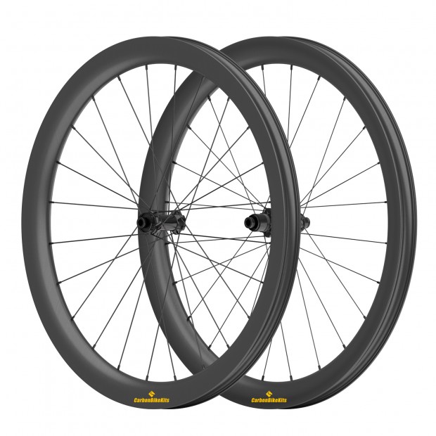 Ultraligero 365g 700C 47x40mm Aro de Carbono Tubeless para Gravel / CX